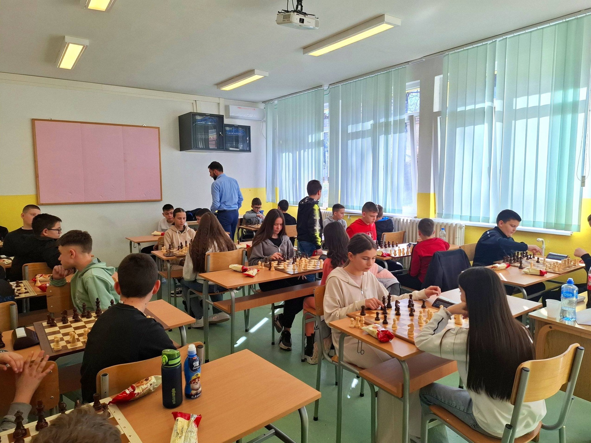 Вождовци најбољи у општини – велики успех на Општинском такмичењу у шаху!